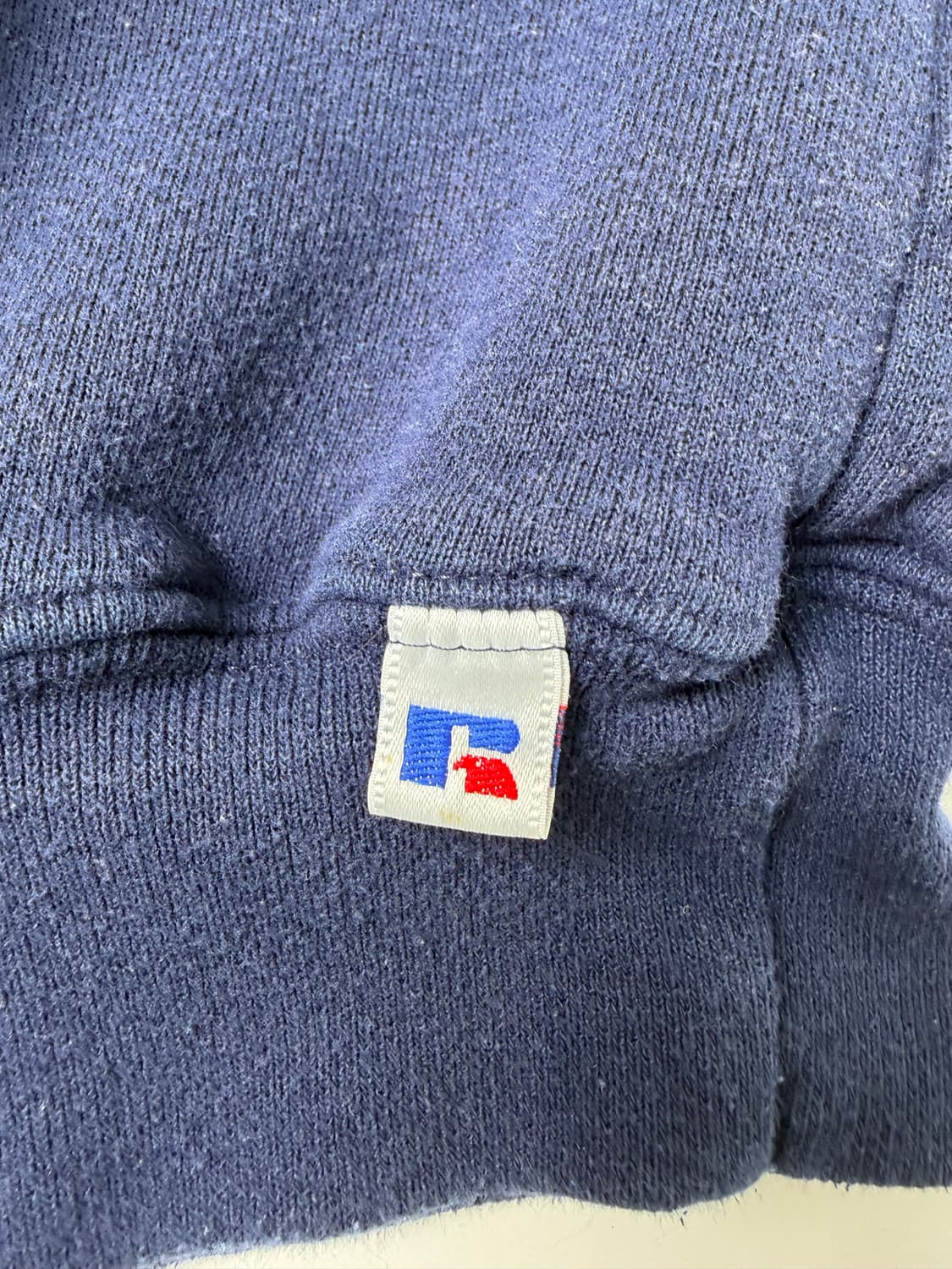 90s Russell Quarter Zip Sweatshirt (navy 상품이미지5