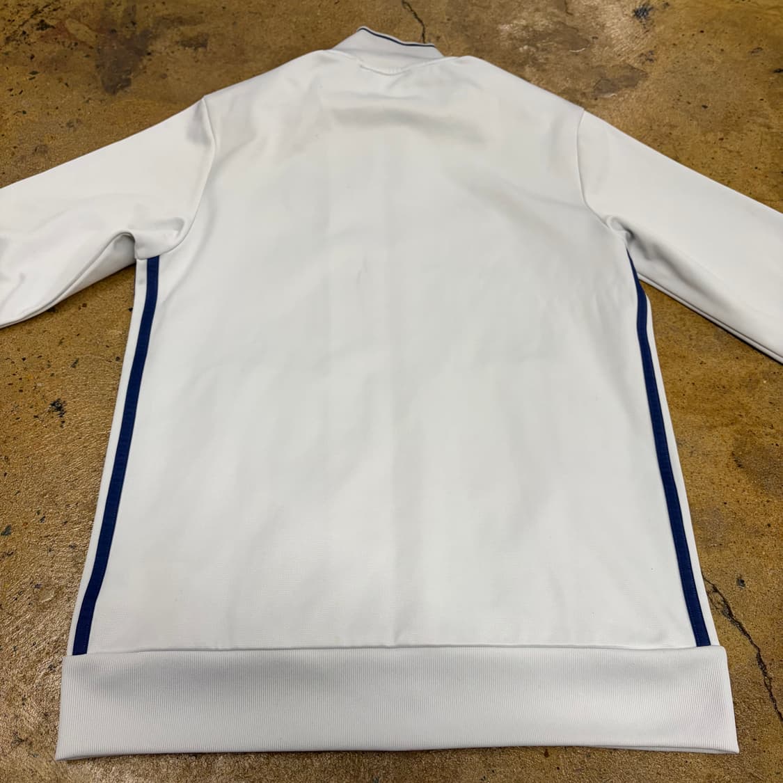 아디다스 레알 마드리드 화이트 네이비 져지 트랙탑 90 상품이미지4
