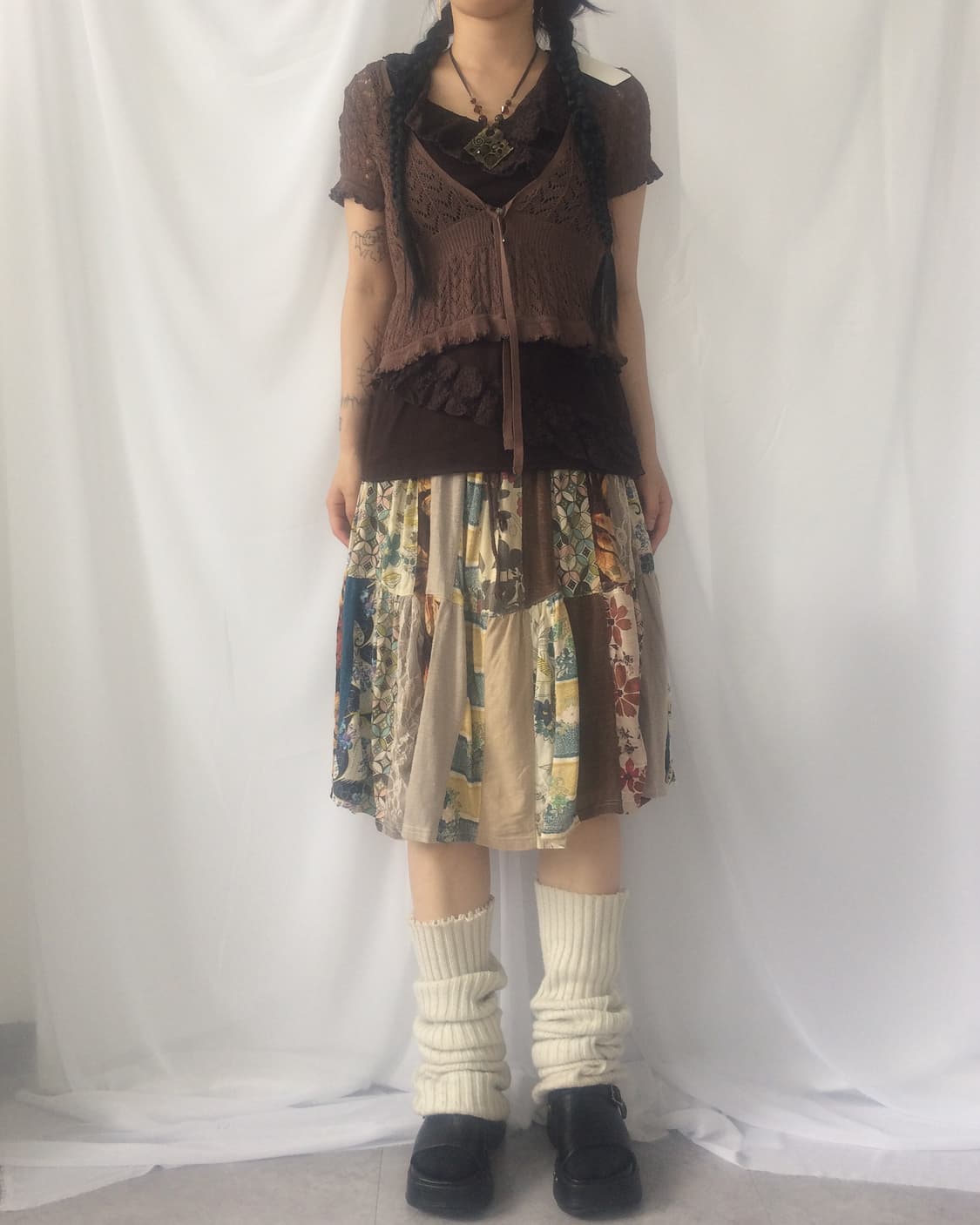 Crochet knit cardigan 상품이미지1