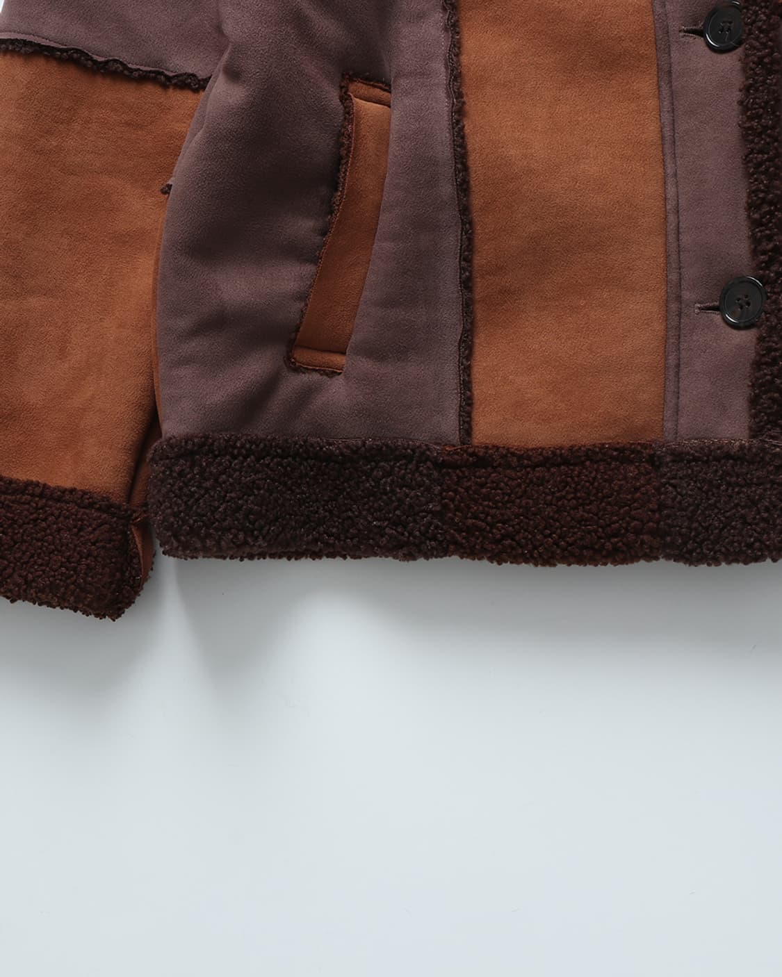 WHO'S WHO gallery Fake Mouton Jacket 상품이미지6