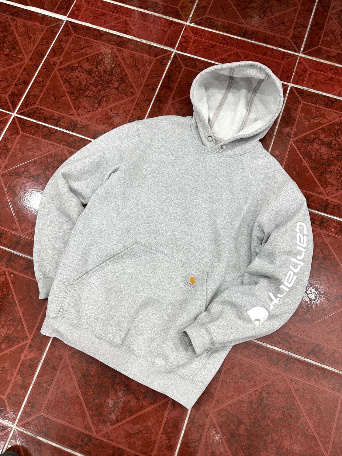 칼하트 후드 그레이M 상품이미지1