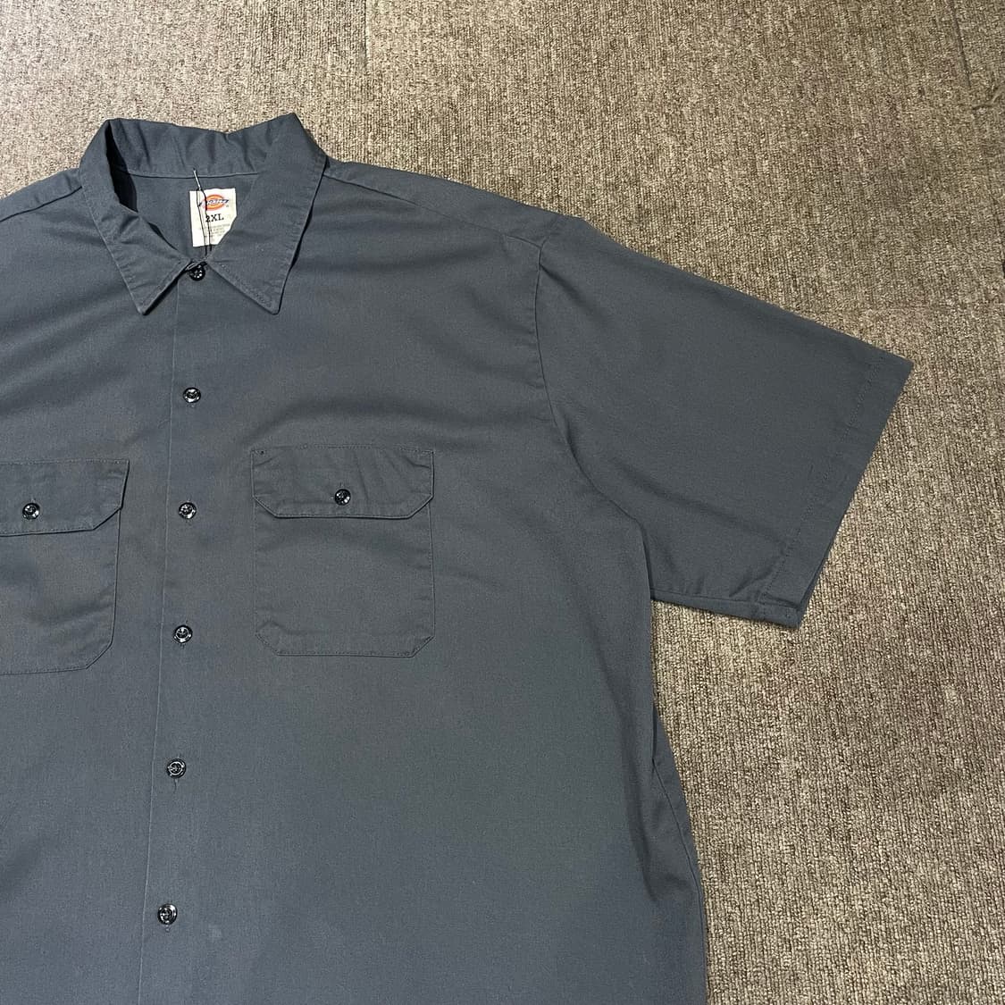 (2XL) Dickies 디키즈 반팔 워크 셔츠 그레이 상품이미지4
