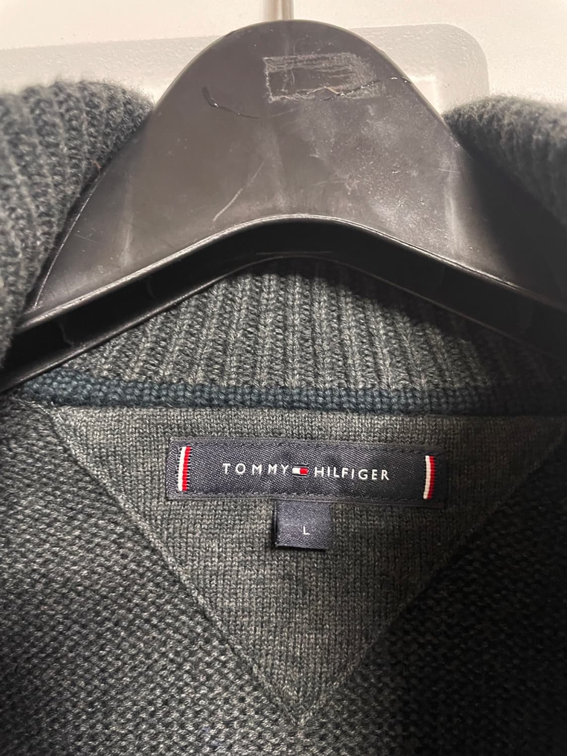타미힐피거 니트 집업 상품이미지6