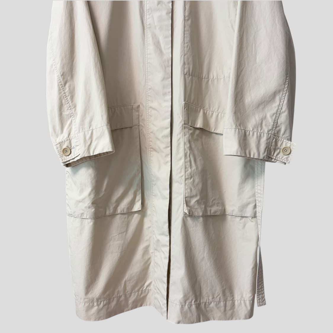 (여성M)유니클로U 코튼 롱코트 상품이미지3