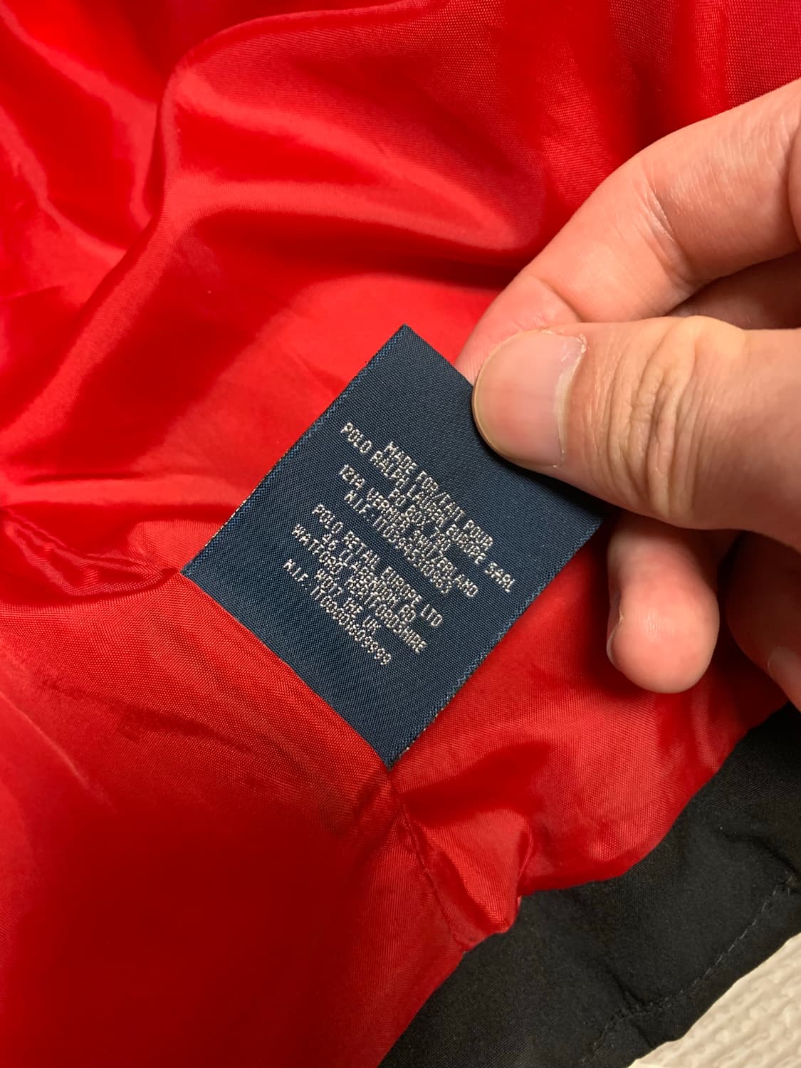 폴로 빅포니 패딩 블랙 상품이미지8