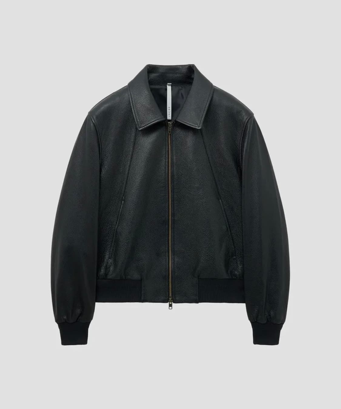 [48] 노이어 고트 슈렁큰 레더 가죽 자켓 블랙 상품이미지6