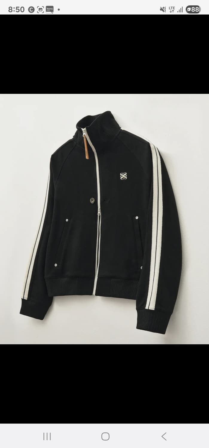 세터 로턴 올 데이 트랙 집업 자켓 캐비어 블랙 상품이미지1