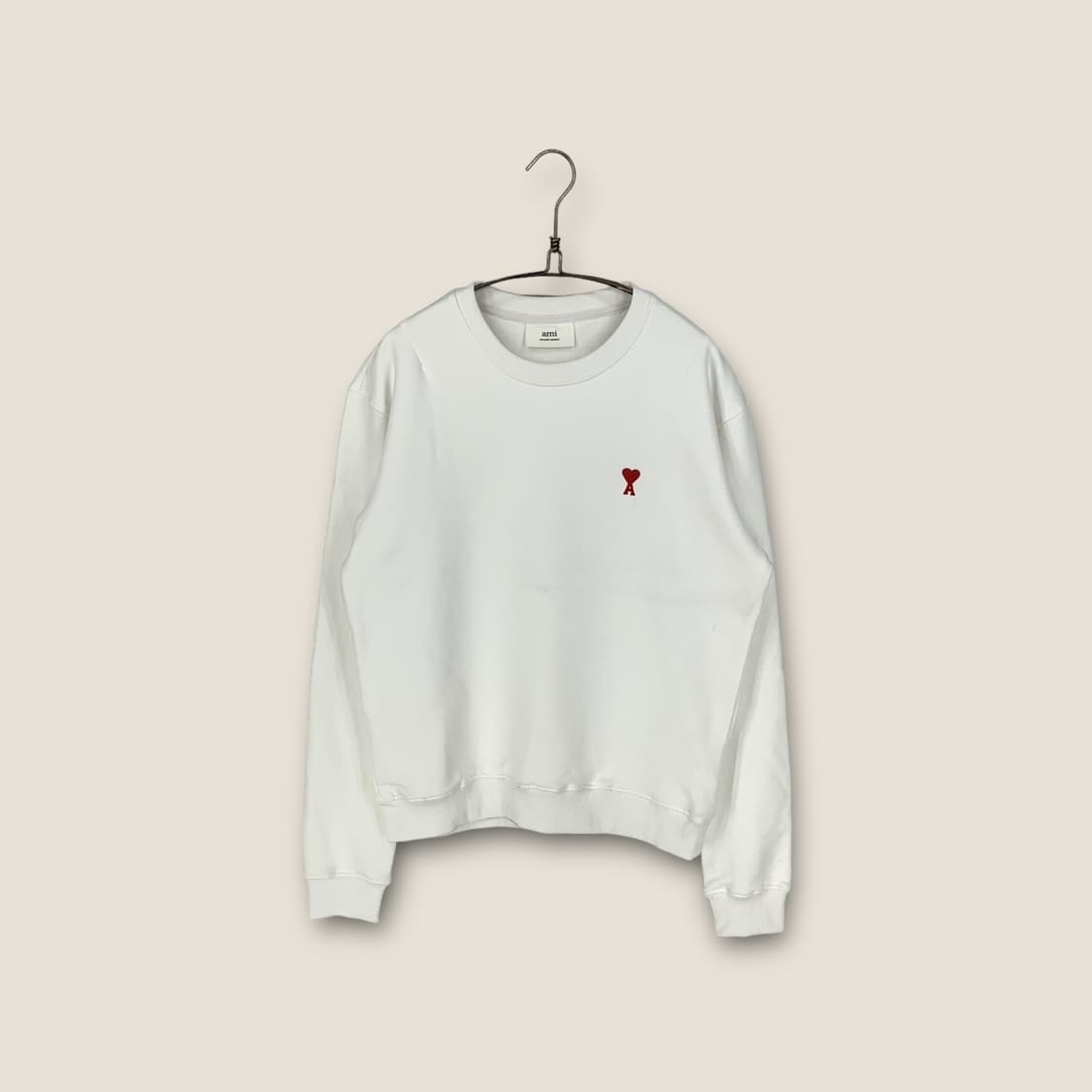 아미 스몰 하트로고 맨투맨 상품이미지1