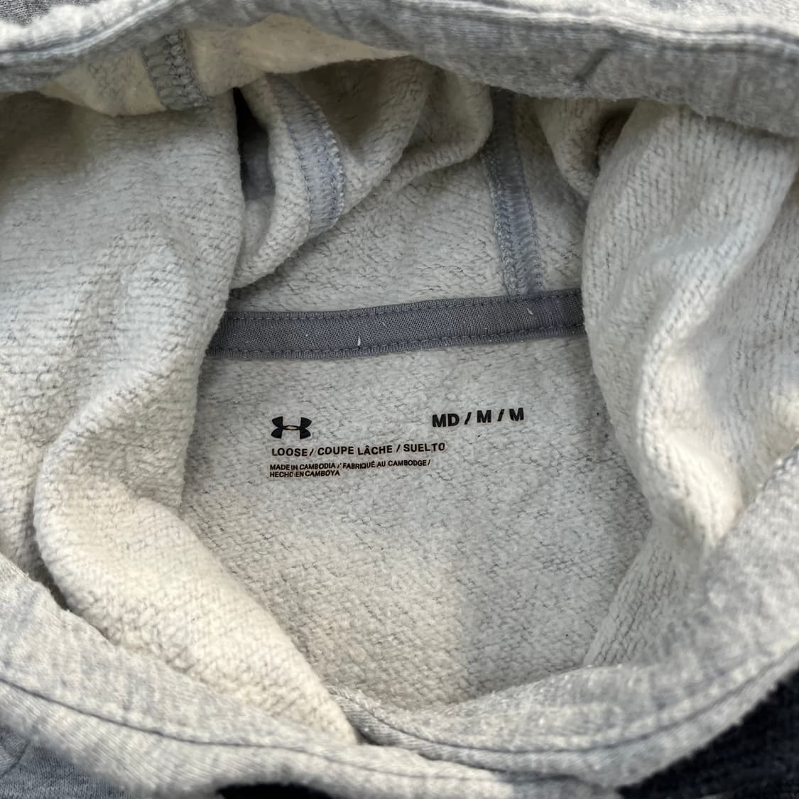 M 언더아머 긴팔 후드 티셔츠 0403M 상품이미지2