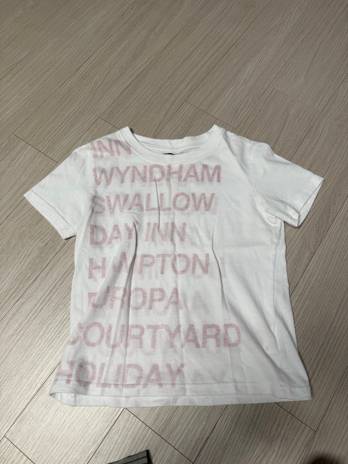 사파리스팟 1/2 하이웨이 인 반팔 티셔츠 화이트 레드 상품이미지2