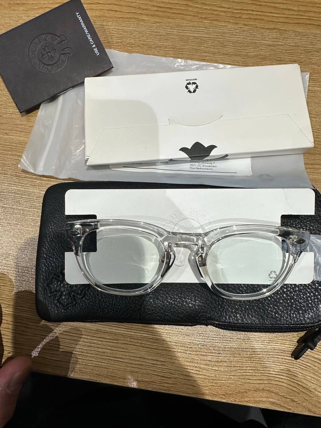 크롬하츠 / 로드시클 클리어 안경 상품이미지1