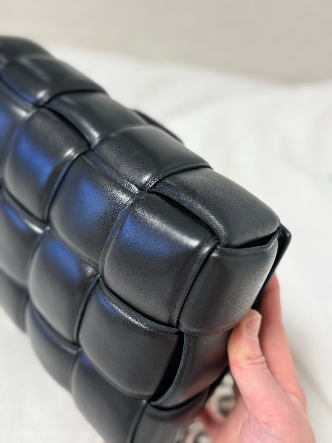 보테가 베네타 레더 체인백 (S급) 상품이미지5