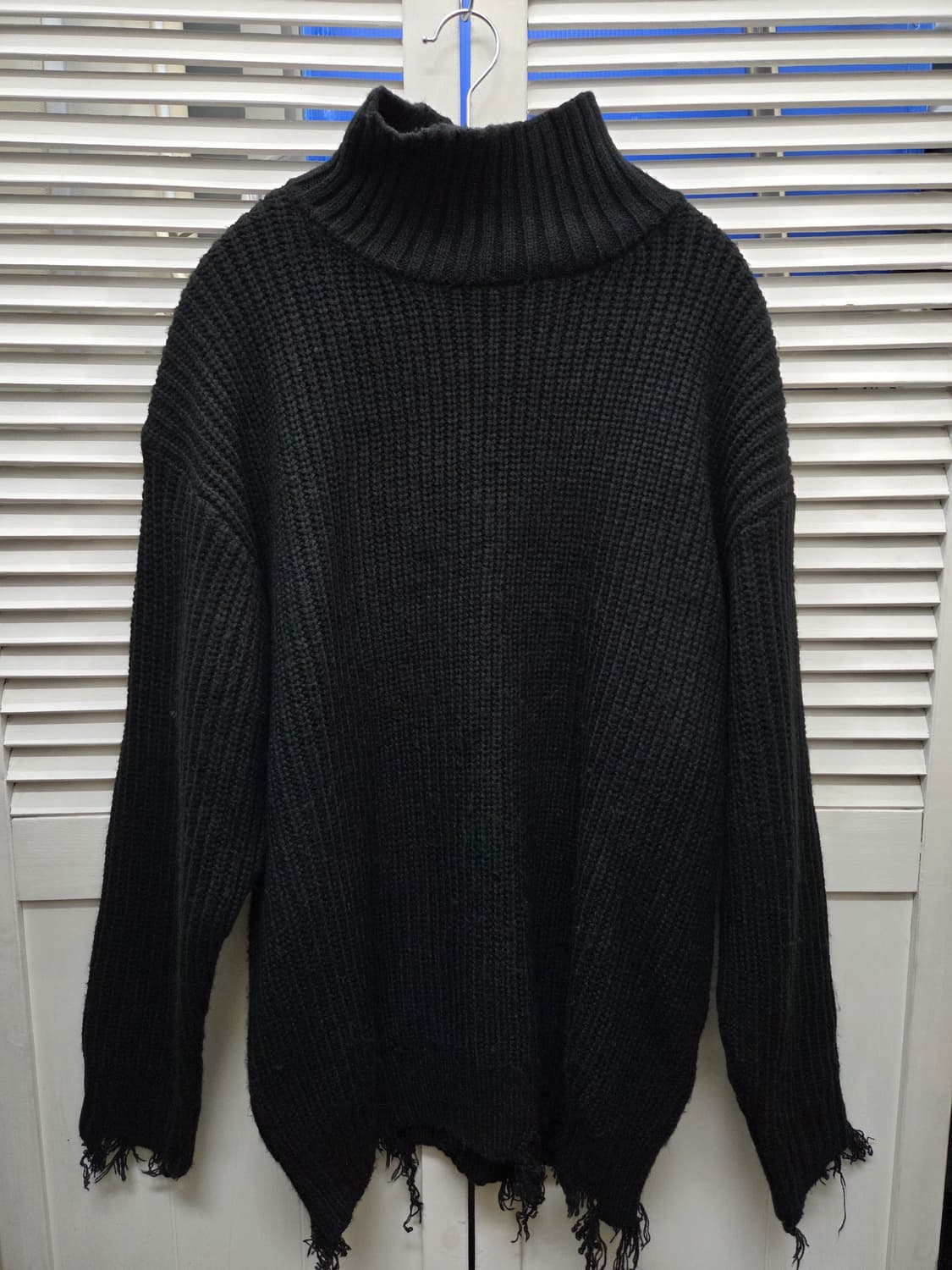 샌드사운드 디스토로이드 터틀넥 풀오버 니트 상품이미지1