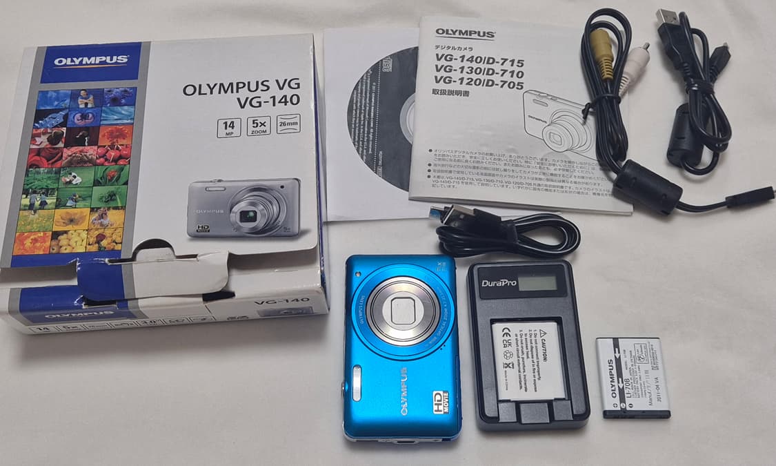 소프트포커스) 올림푸스 VG-140 블루 판매 상품이미지1