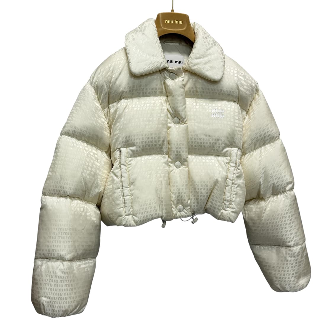 미우미우 크롭 나일론 다운 패딩 자켓 ( 55~66 ) 상품이미지2
