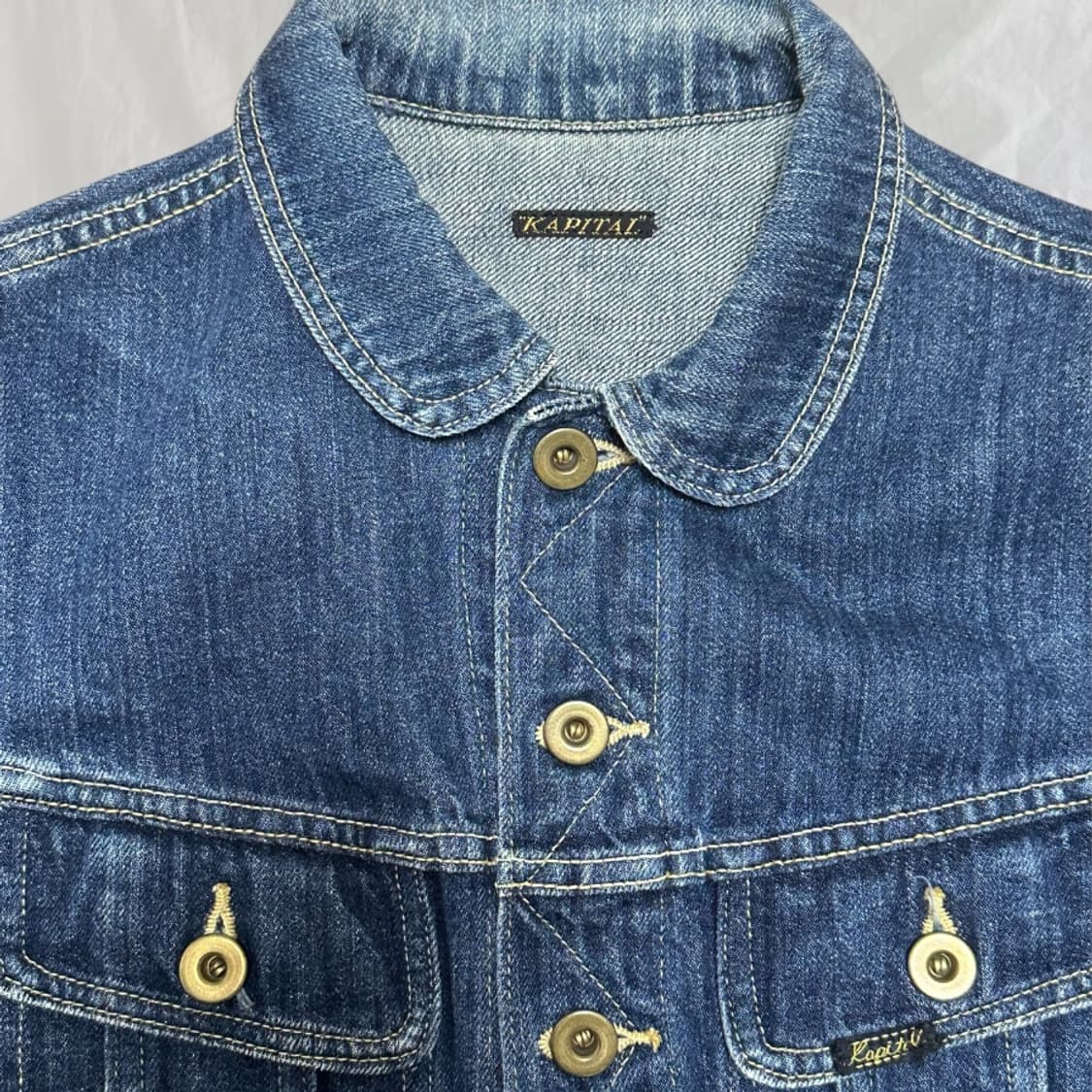 KAPITAL 캐피탈 데님 쇼트 재킷 상품이미지5