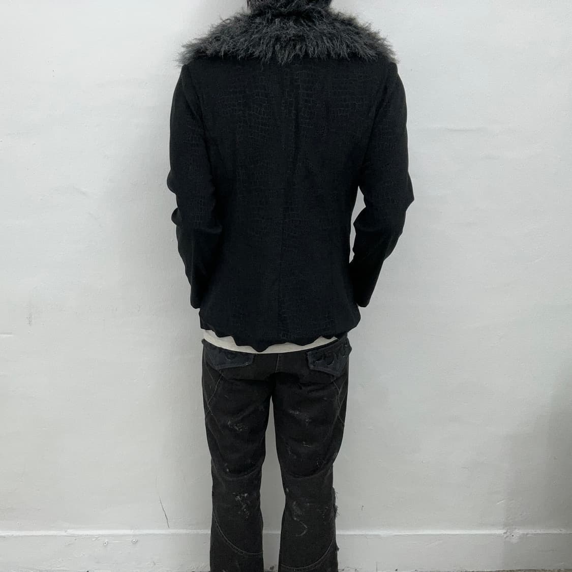 V-kei python fur jacket 상품이미지4