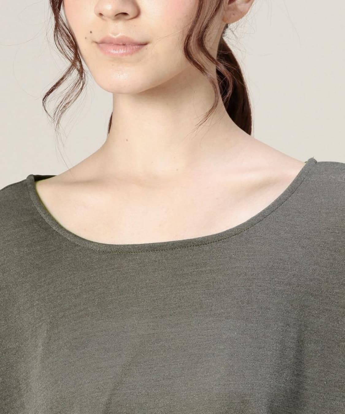 Rosebud Tank 드레이프 풀오버 아이보리 상품이미지4