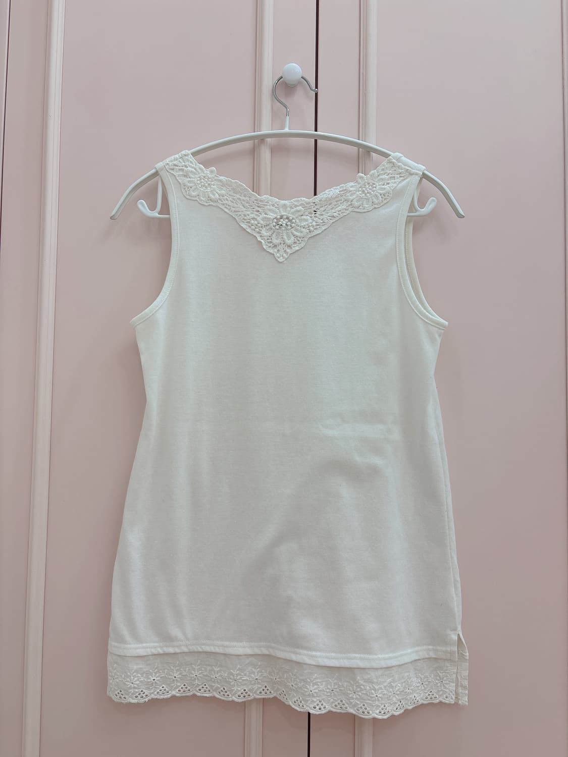 살구색 상의 코디 세트 (2개 구성 세트) 상품이미지3