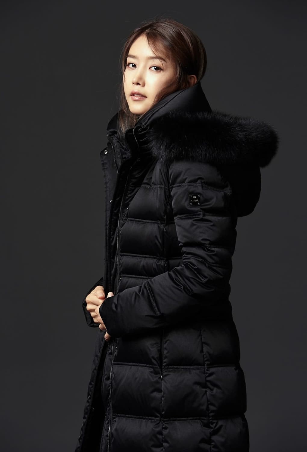 (이태리 제품) 헤트레고 SQUAW 폭스퍼 구스다운 채정안 패딩 (M) 상품이미지2