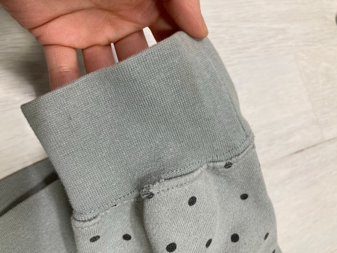 Stussy 스투시 스펠아웃 도트 땡땡이 맨투맨 _ 연그레이 상품이미지10