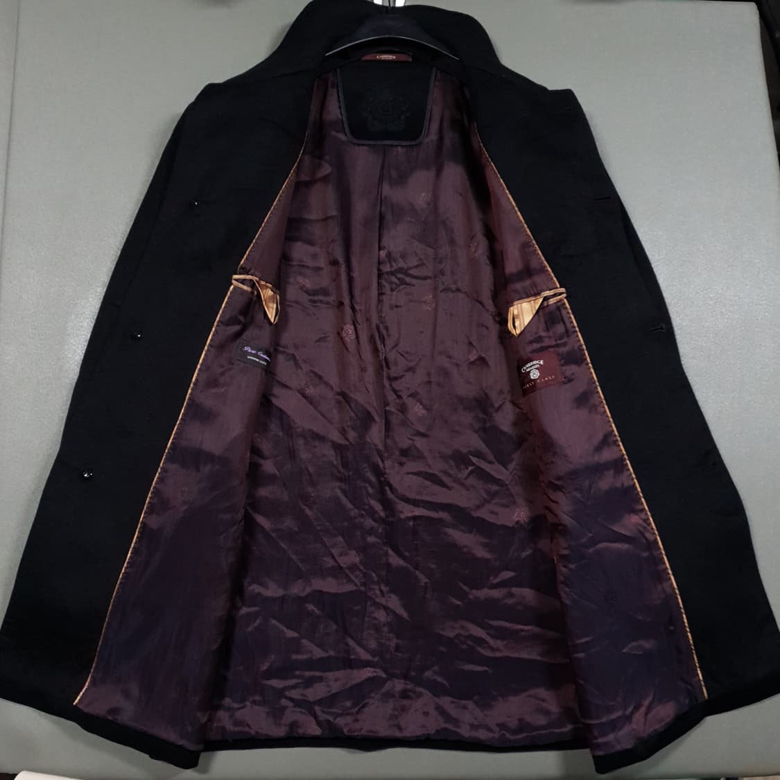 100) 캠브리지맴버스 퍼스트클래스 퓨어 캐시미어 100% 발마칸 맥코트 상품이미지4