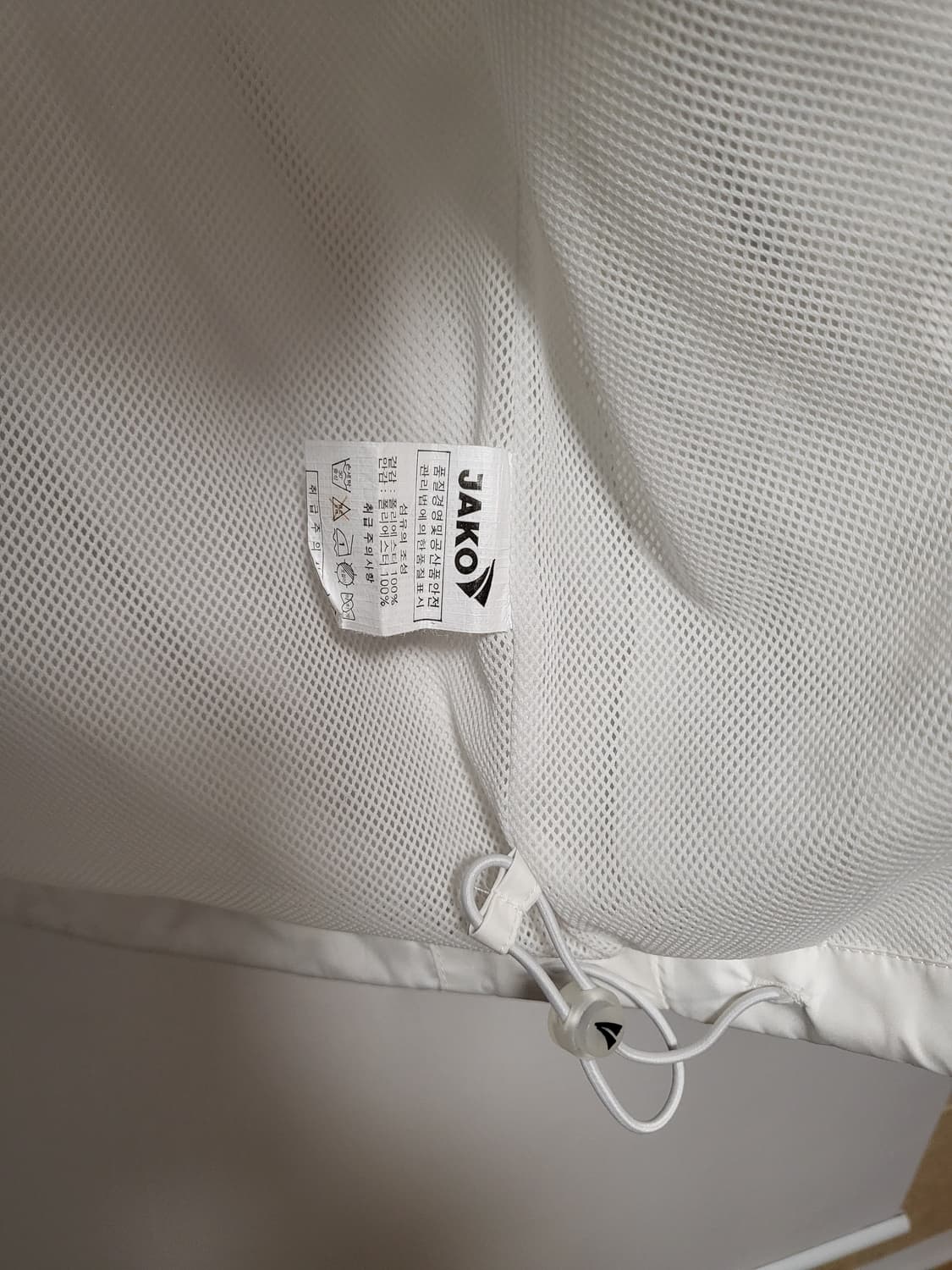 JACO 화이트 바람막이 상품이미지3