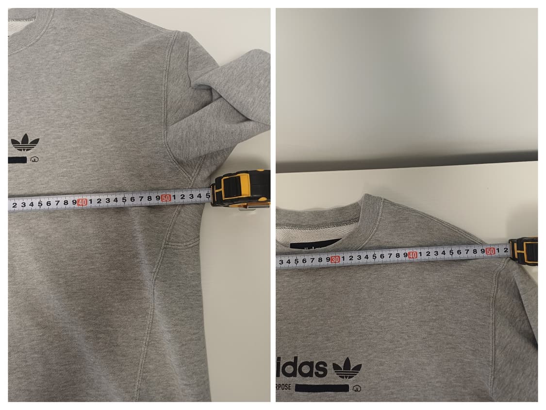 [95] 아디다스 오리지널스 카발(Kaval) 디테일 스웨트셔츠 그레이 상품이미지8