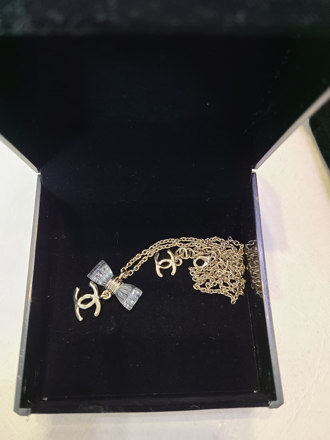 샤넬 업사이클링 리본목걸이 상품이미지7