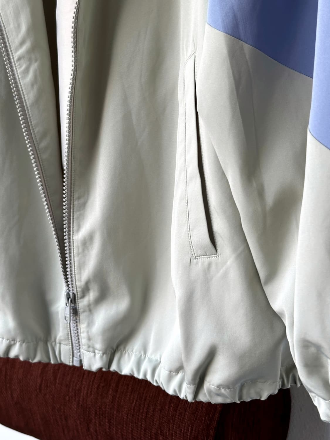 Washed poly panel design wind parka 상품이미지8