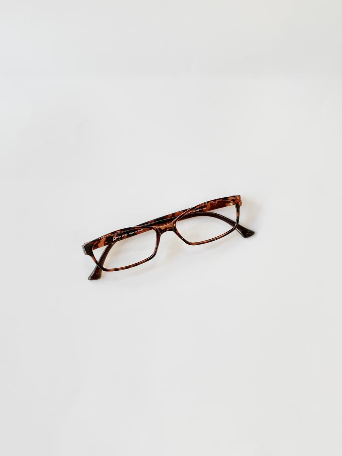 [픽키-625] 호피 스퀘어 뿔테 안경 상품이미지2