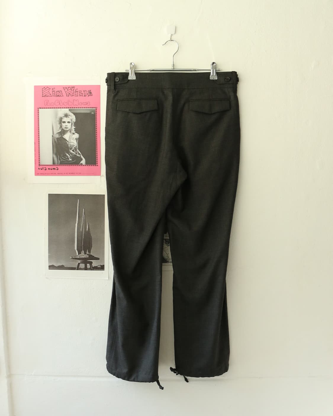 크리스 반 아쉐 울 핀턱 트라우저 상품이미지7