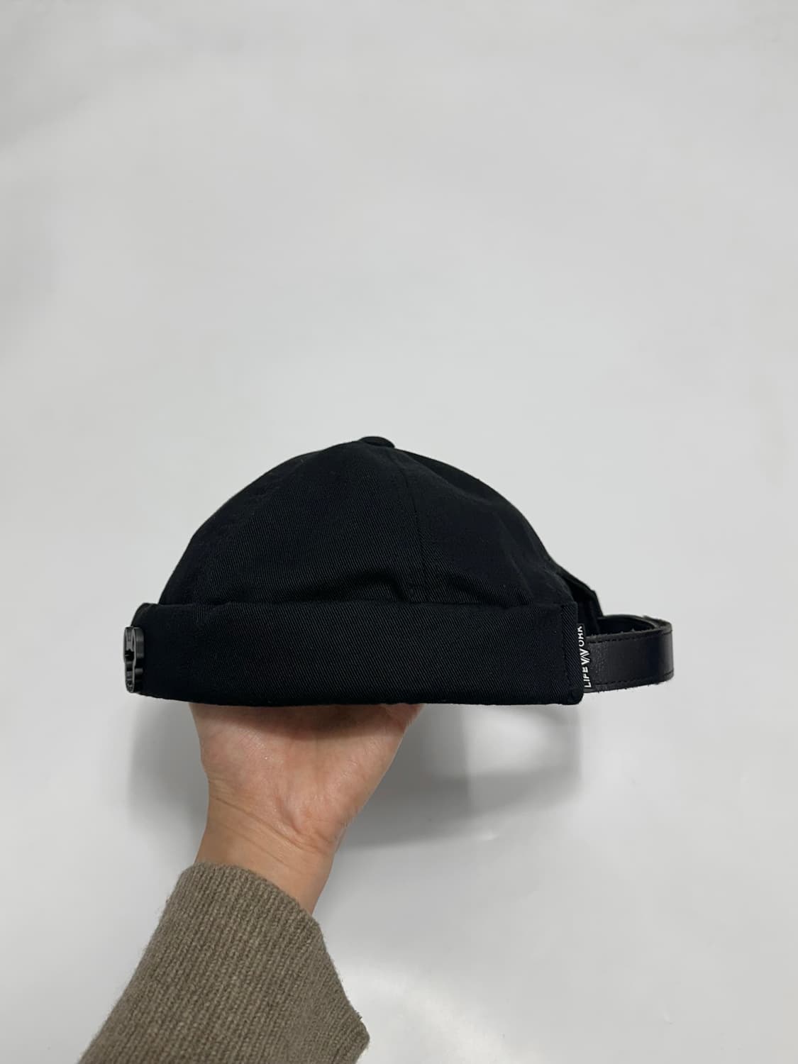 라이프워크 금속라독 블랙 와치캡 상품이미지4