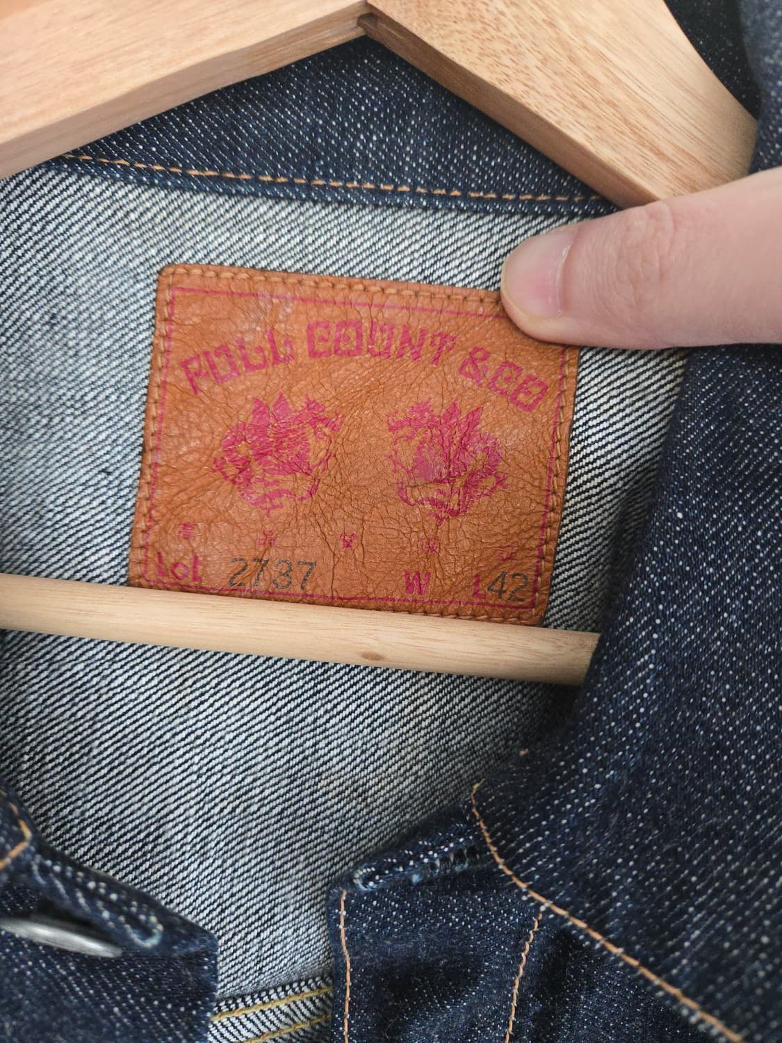 [42]풀카운트 1세대 데님자켓 2737 상품이미지2