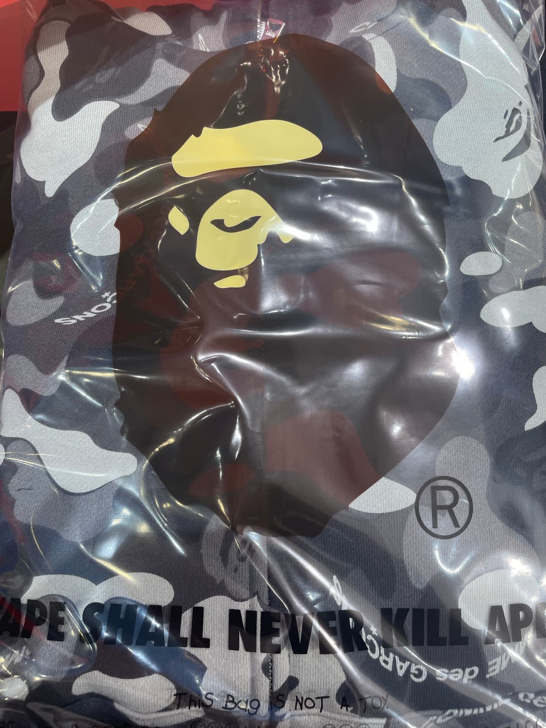 베이프 꼼데가르송 후드집업 상품이미지1