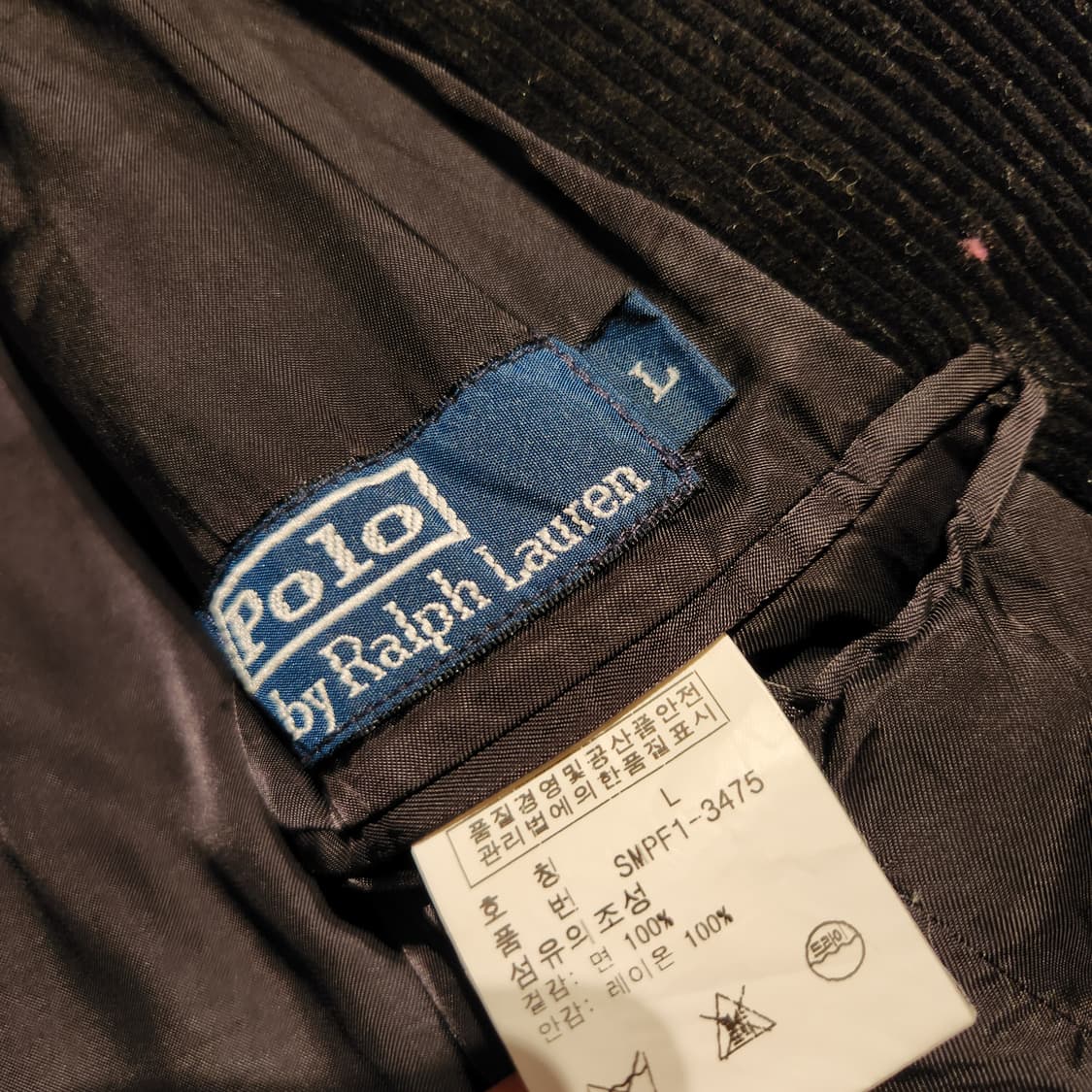 폴로랄프로렌 00s 헤비 코듀로이 스포츠 자켓 L 상품이미지4