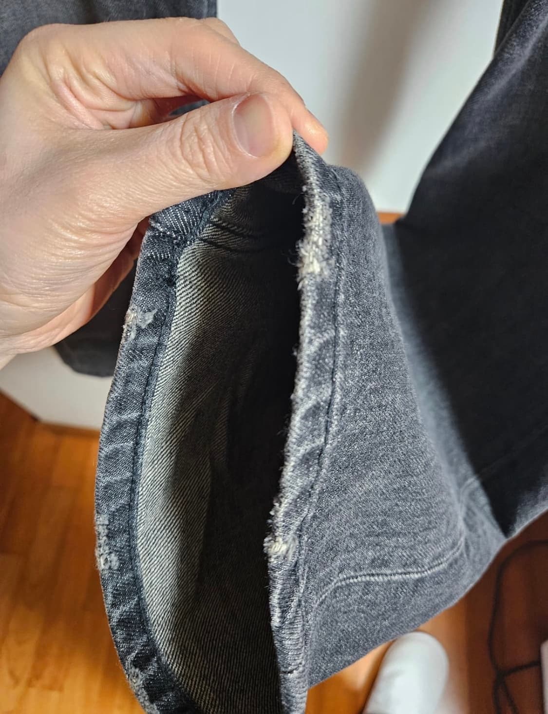 셀린느 블랙 웨슬리 린스 아이스 진  상품이미지6