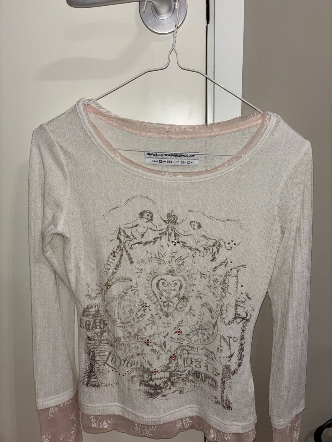 스컬프터 Triple Lace Layered Tee 상품이미지3