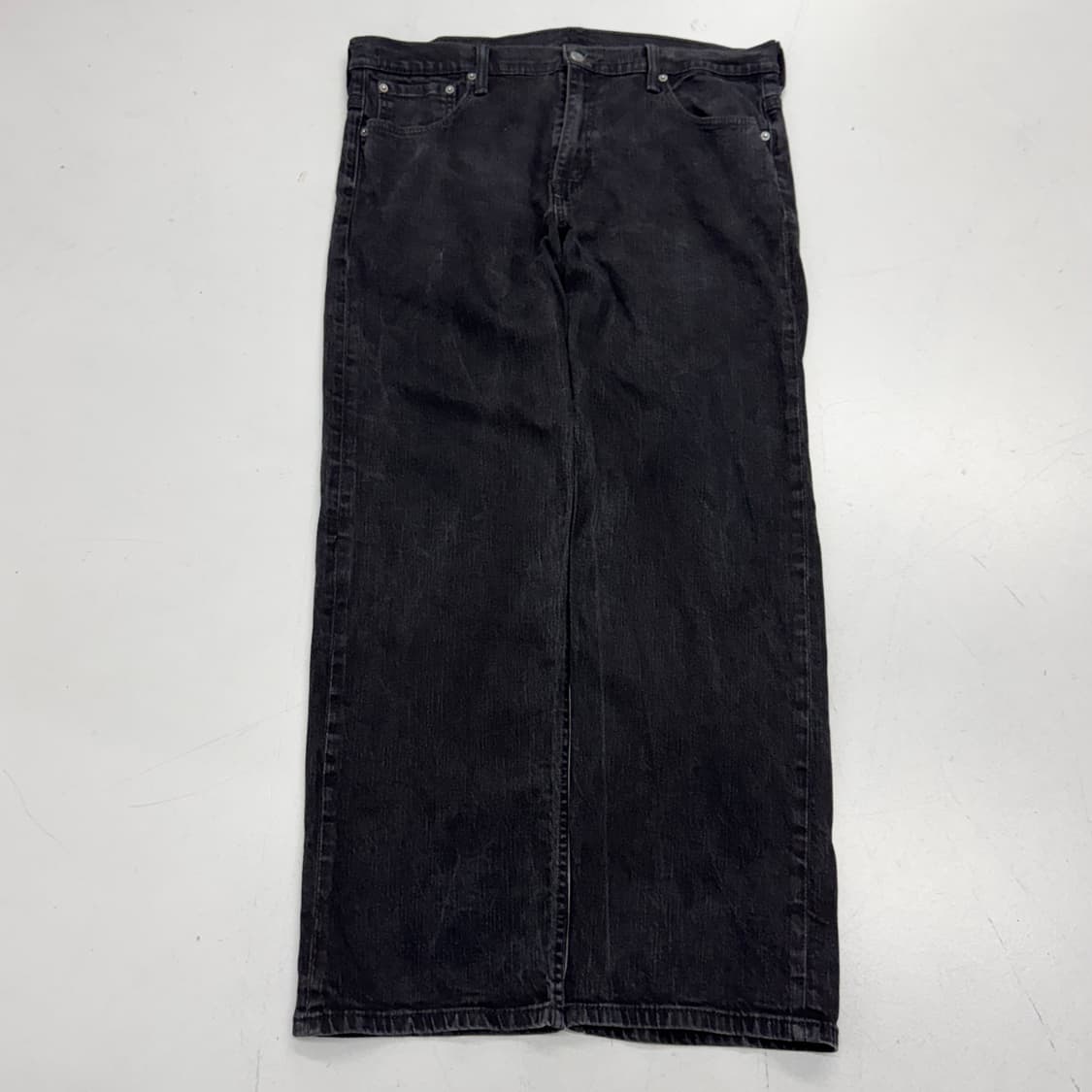 리바이스 569 새깅 와이드 데님팬츠 블랙 상품이미지2
