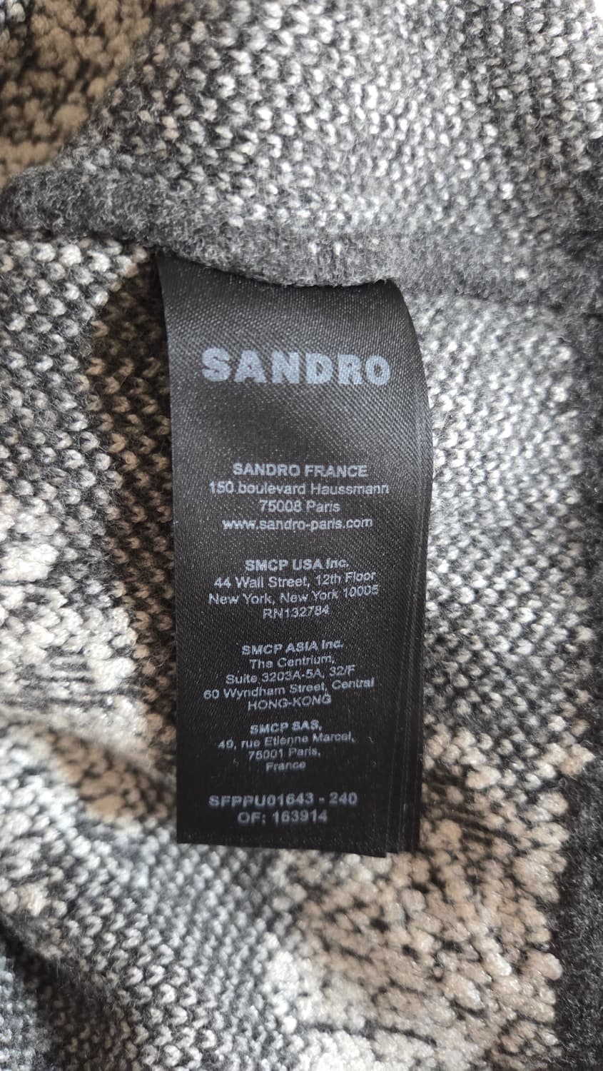 산드로 데이지 크롭 울 니트 1 사이즈 상품이미지9