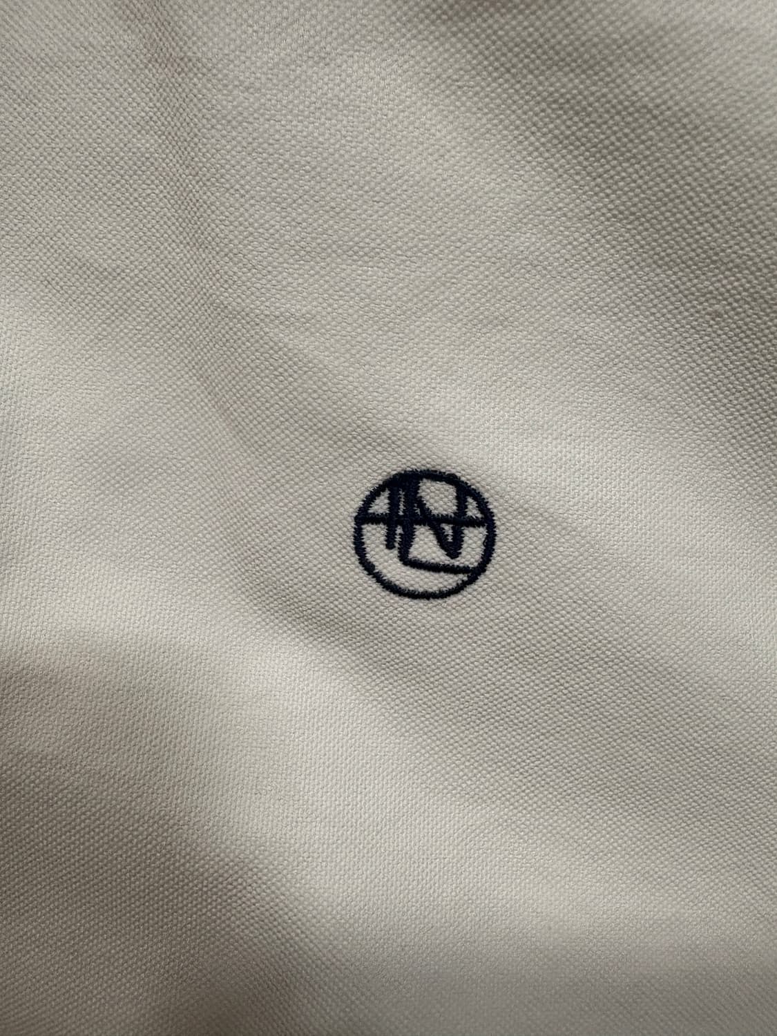 나나미카 버튼 다운 윈드 반팔 셔츠 화이트 M사이즈 상품이미지3