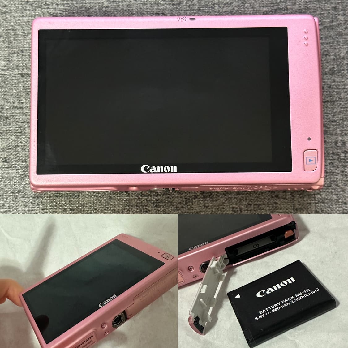 벚꽃핑크디카🌸 캐논 익시 IXY 430F 익서스245hs 민트박스셋 상품이미지9
