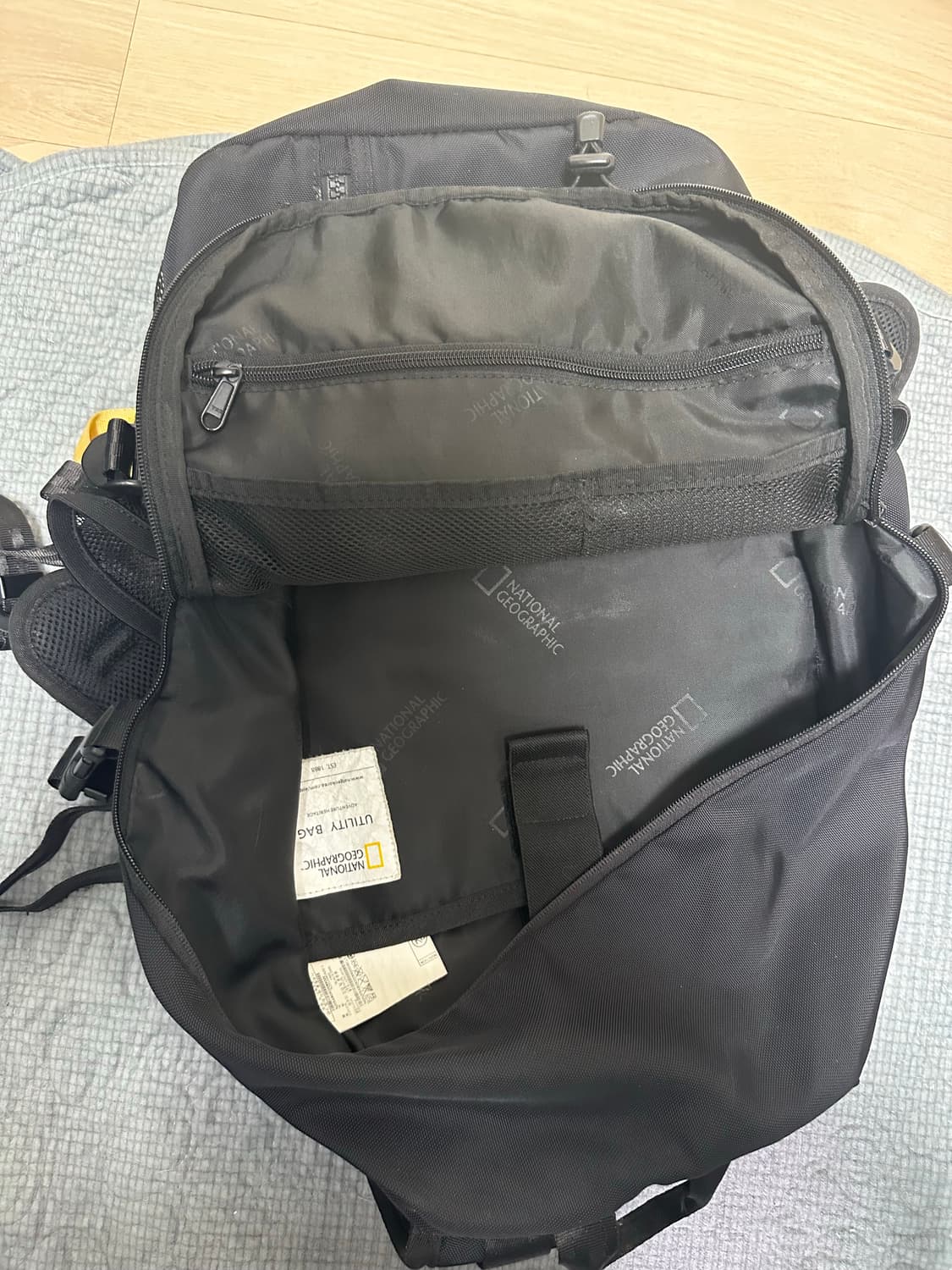 네셔널 지오그래픽 빅로고 백팩 상품이미지3