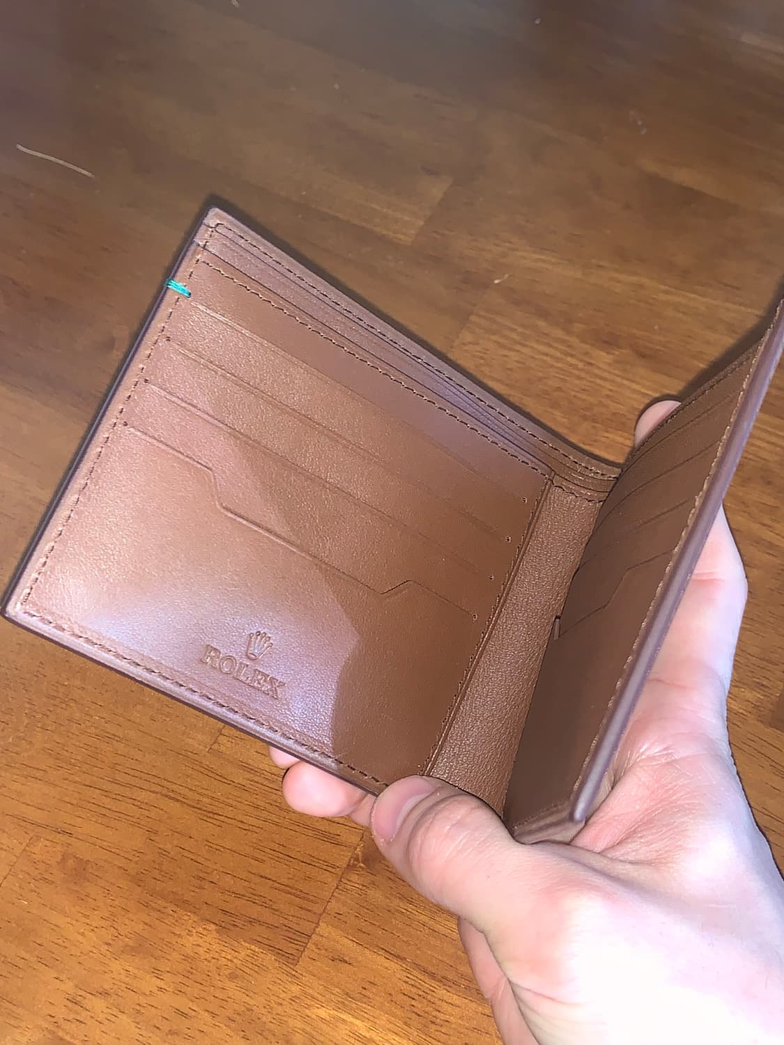 롤렉스 2024VIP 브라운 반지갑 상품이미지1