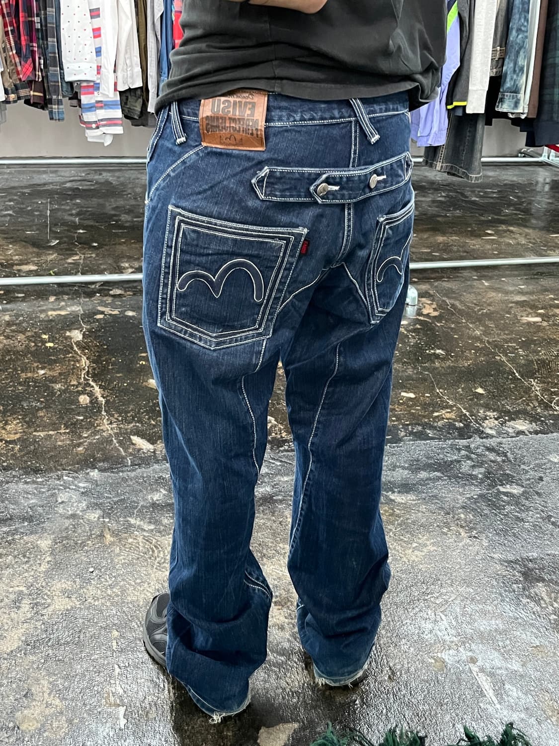 EVISU Y2K 데님 팬츠 상품이미지4