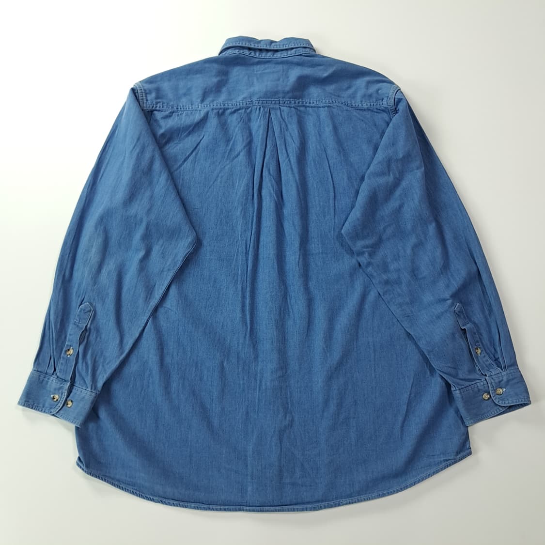 CK931 XL 말보로 90s 캐나다판 중청 워싱 데님 셔츠 남방 상품이미지6
