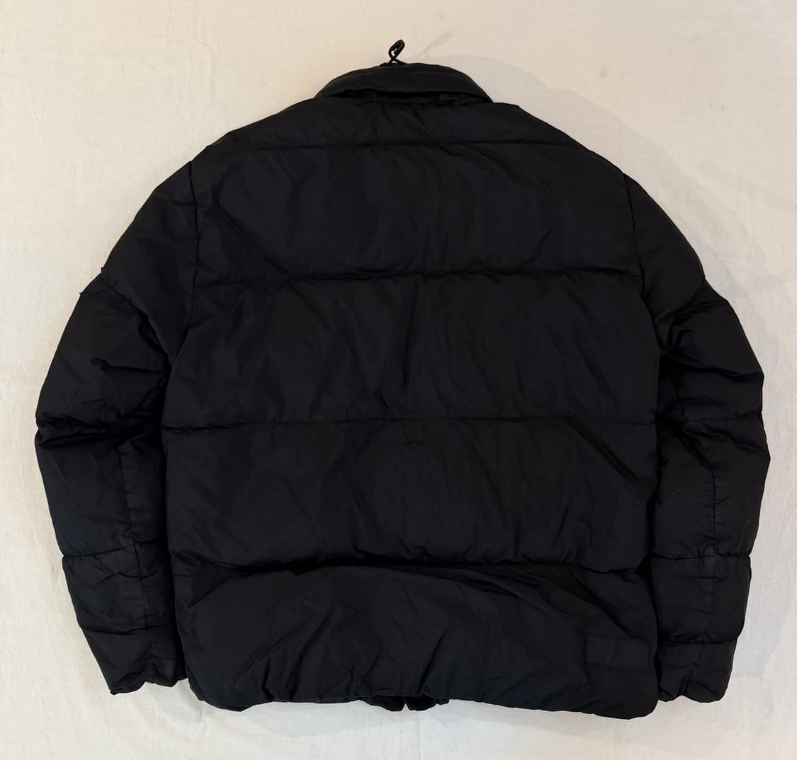 17FW 스톤아일랜드 크링클랩스 가먼트 다이드 패딩 블랙 상품이미지4