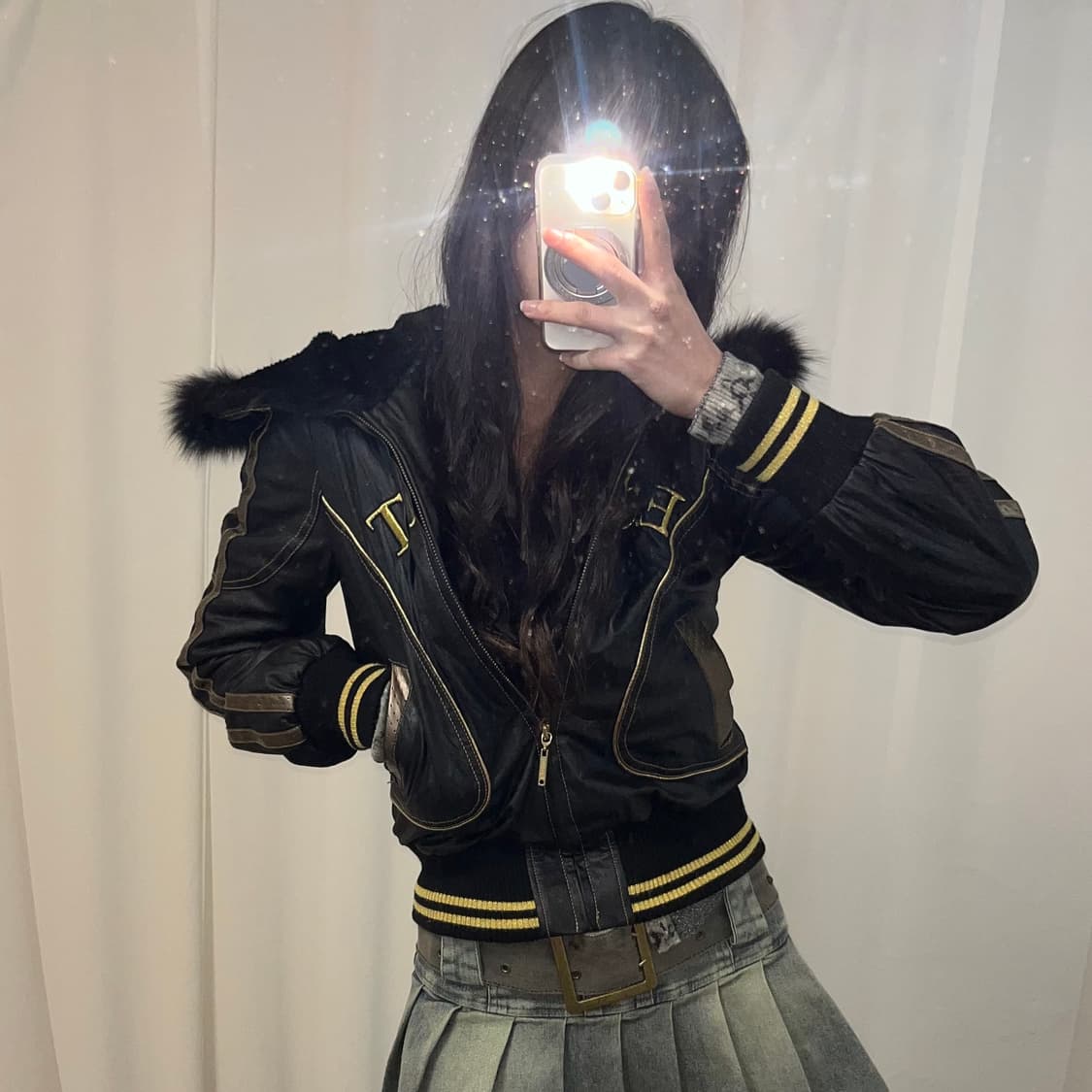 egoist 레더 울프죠 점퍼 상품이미지5