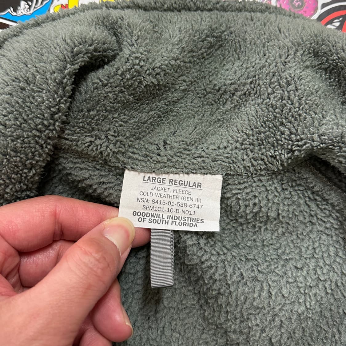 미군 폴라텍 후리스 자켓 L-R 상품이미지5