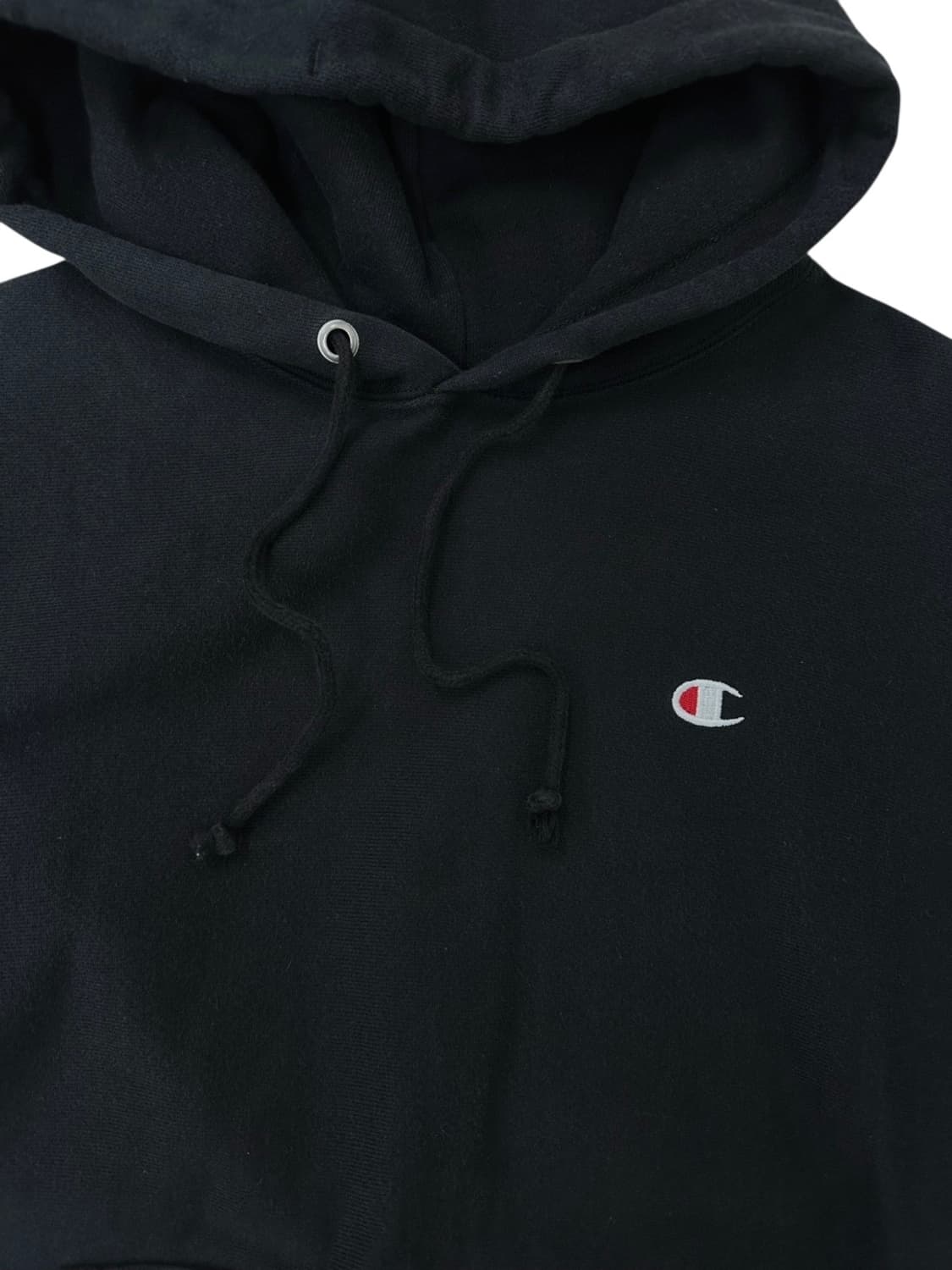 챔피온 리버스위브 후드티 블랙 (2XL) 상품이미지3